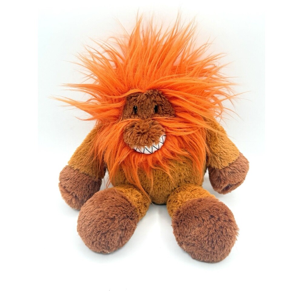 ANIMAL ADVENTURE PLUSH 13"‎ Fuzzy Furry Sasquatch Bigfoot Man Monster Plush